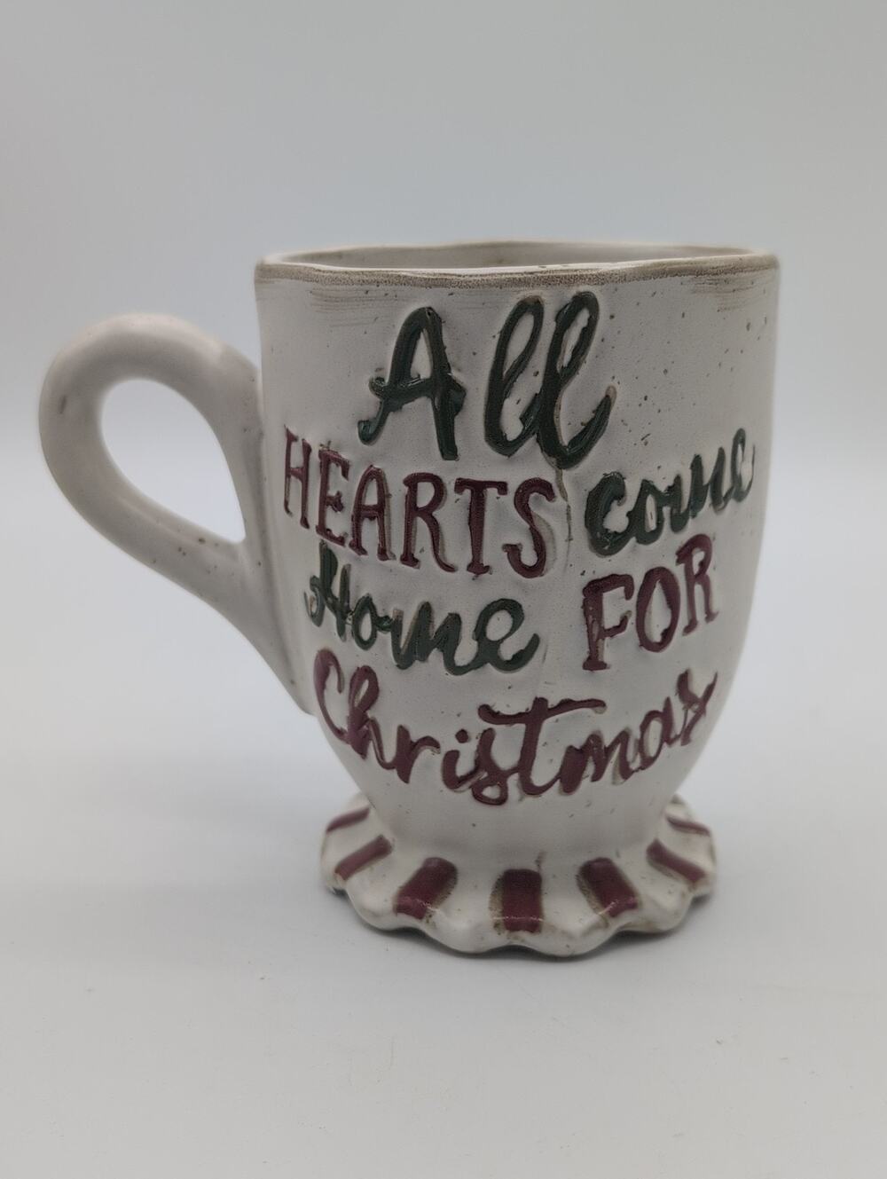 Mud Pie Farm Christmas Mug All Hearts Come Home For Christmas 16 Oz Mudpie